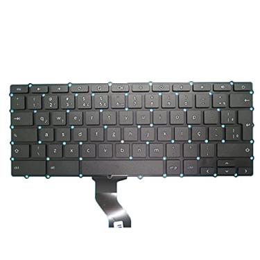 Imagem de Teclado de notebook para Chromebook educacional CTL NL6 11,6' Brasil BR preto sem moldura