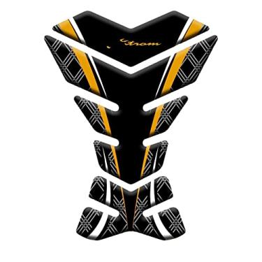 Imagem de ONWARM Adesivos de motocicleta para Suzuki para V-STROM DL 650 250 para AVVENTURE para VSTROM DL650 DL250 Adesivo de proteção de almofada de tanque Decalque de almofada de tanque (Cor: Único)