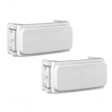 Imagem de Conjunto Com 2 Módulo Cego Composé Branco - WEG