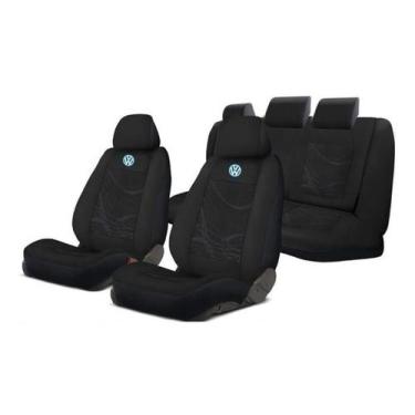 Imagem de capa para banco carro em tecido grosso preto para golf mk5 2004 - gj