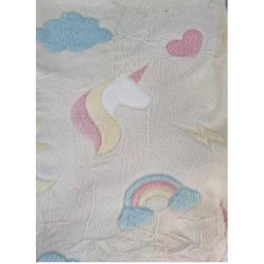 Imagem de Manta Solteiro Menino Menina Infantil Brilha No Escuro 1.80 x 2.00 - R