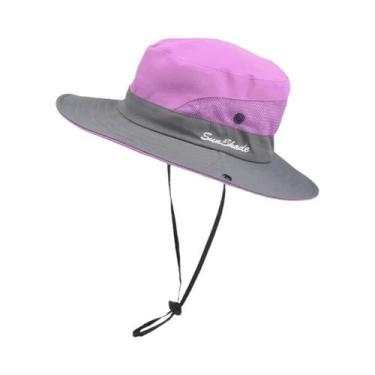 Imagem de Chapéu De Pescador Com Proteção Solar Para Meninos E Meninas, Boné Res