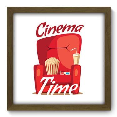 Imagem de Quadro Decorativo - Cinema - 33cm x 33cm - 050qdhm - Allodi