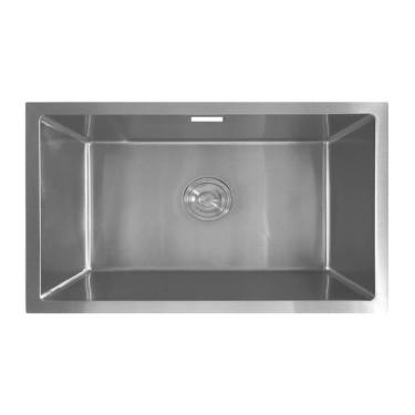 Imagem de Cuba Inox Cozinha Embutir Ou Sobrepor Gourmet 70X40 - Reno