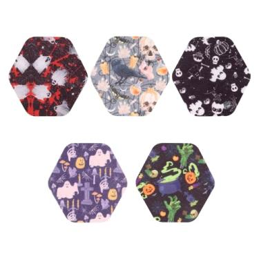 Imagem de Goktvai 25pcs Capas Sensor para Libre 2/3, Estilo Impressão Halloween Adesivos Sensor Patches Adesivos à Prova d'Água e Suor Monitor CGM Acessórios para Libre Over Patch (5 Estilos)