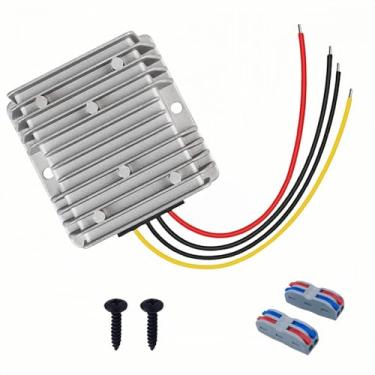 Imagem de Acessórios para carrinho de golfe 10A 240W 24V, conversor de 48 V 36 V para 24 V, transformador redutor de regulador de tensão com fusível