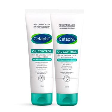 Imagem de Kit 2 Cetaphil Oil Control Gel de Limpeza Facial Antioleosidade Pele M
