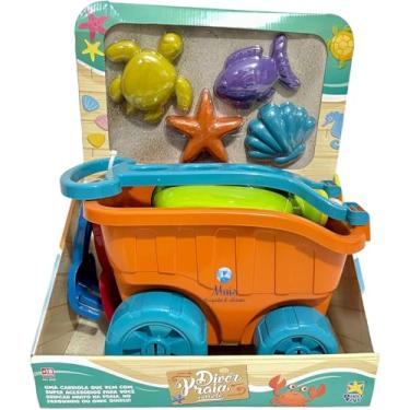 Imagem de Diver Praia - Carriola Com Acessórios, DiverToys
