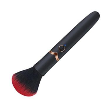 Imagem de Vibrador Feminino Estimulador Clitoriano Formato Pincel Recarregável -