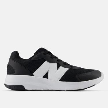 Imagem de Tênis Infantil New Balance 578, Preto, Branco, 37