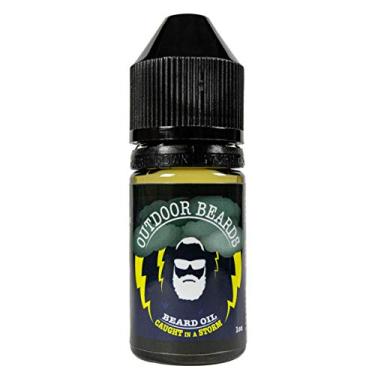 Imagem de Outdoor Beards Óleo de barba de 30 ml | Óleo de barba infundido para apoiar a suavidade da barba e o crescimento da barba | Óleo naturalmente perfumado para cuidados com a barba | Óleo de barba de uso