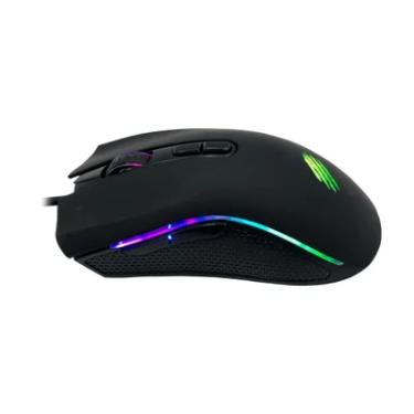 Imagem de Mouse Gamer OEX Game MS324 Onix, RGB, 6400 DPI, 7 Botões, Preto