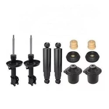 Imagem de 4 Amortecedor+ Kit Suspensão Peugeot 206 Sw Após 2004