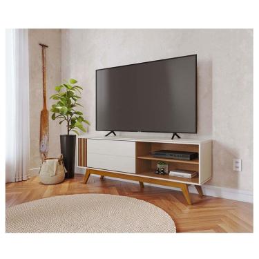 Imagem de Rack Bancada Ambiente Otawa Off White Freijo – Colibri