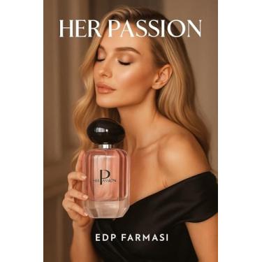 Imagem de Her Passion Eau de Parfum, Fragrância 60 ml Feminina, Rosa, Frasco Elegante