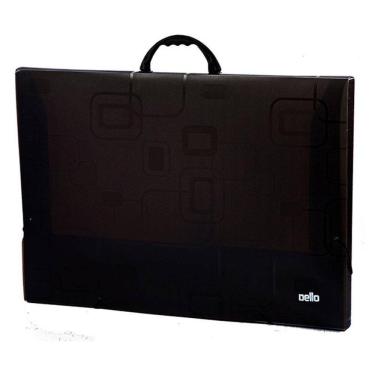 Imagem de Maleta com alça Dellofine A3 preta  2151.P Dello