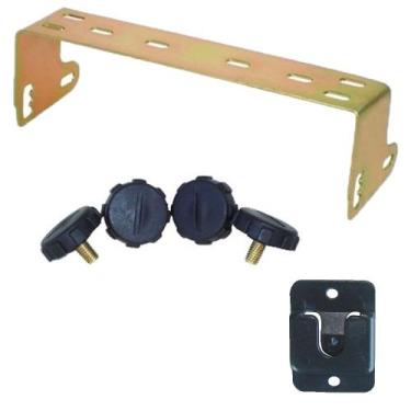 Imagem de Kit Suporte Rádio Cobra 148gtl Parafuso Rosca Fina Suporte Ptt Plástic