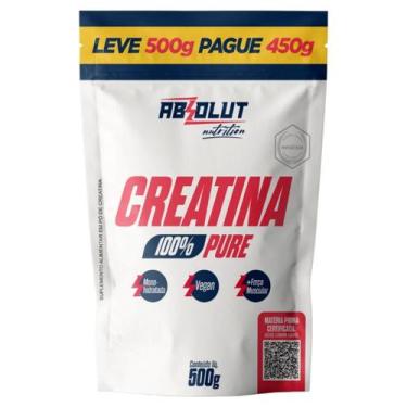 Imagem de Creatina 100% Pura Refil 500g Absolut Nutrition