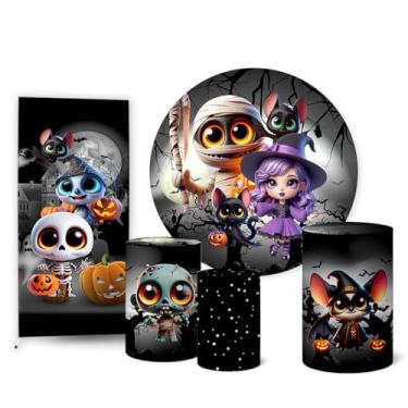 Imagem de Trio Capas Cilindro + Painel Redondo + Lateral Halloween (K2HAL0005)