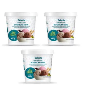 Imagem de 03 Base Sabor Fabricação Sorvetes Geladinhos Vários Sabores Alto Rendi