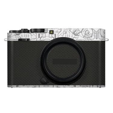 Imagem de X-E4 Premium Camera Premium Adesivo Película Protetora Anti-Riscos para FujiFilm X-E4 XE4 Decalques (Branco Circuito)