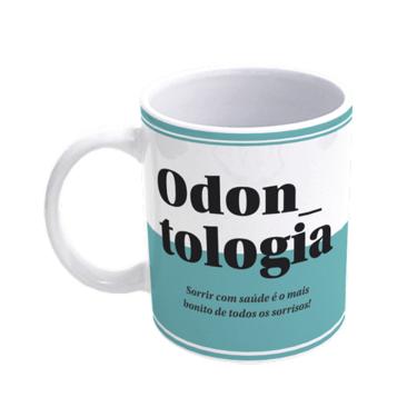 Imagem de Caneca De Porcelana Profissões - Odontologia