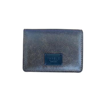 Imagem de Carteira Masculina De Couro Pequena Fasolo 803146 Cafe