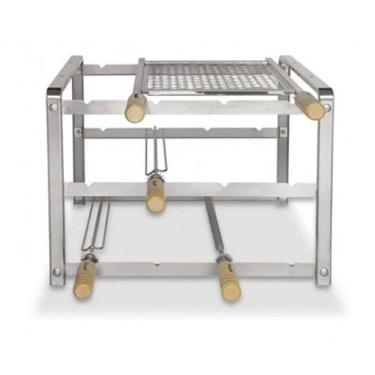 Imagem de Kit suporte 1004 em inox - giragrill