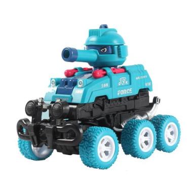 Imagem de Brinquedo do carro do tanque das crianças, brinquedo do carro rotativo