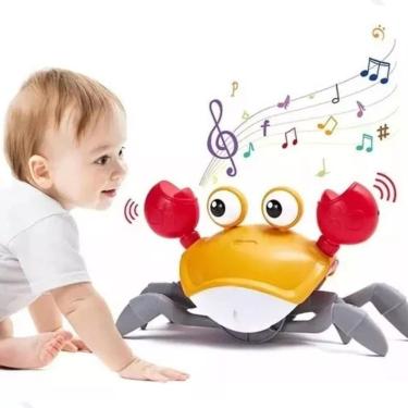 Imagem de Caranguejo Brinquedo Fujão Sensor Dança E Som Eletrônico Top