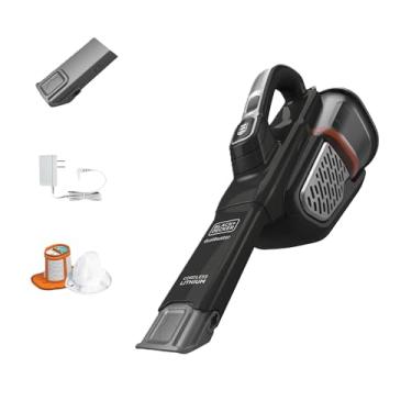 Imagem de BLACK+DECKER dustbuster Handheld Vacuum, Cordless, AdvancedClean+ , Black (HHVK515J00FF)