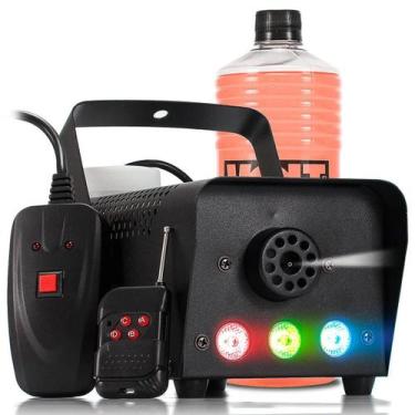 Imagem de Maquina De Fumaça 700w Dmx Dj Controle Sem Fio Para Festa - Briwax, 11