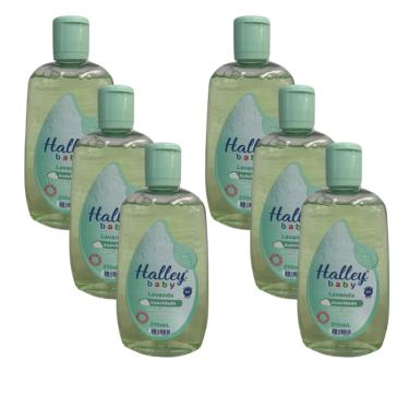Imagem de Kit 6 Halley Baby Lavanda Infantil 210 ml