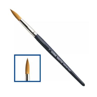 Imagem de Pincel Redondo N° 12 Art 500 Taklon Giotto - Caixa 12 Unid.