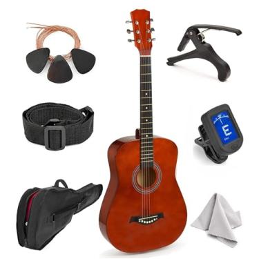 Imagem de violão acústico canhoto