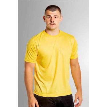 Imagem de Camiseta Amarela 100% Poliéster - Ideal para o Dia a Dia - Cortesul, M