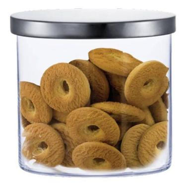 Imagem de 2X Pote Hermético P, Porta Mantimento Ruvolo, 675Ml