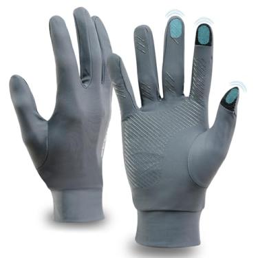 Imagem de Luvas de proteção solar UV para homens e mulheres – Luvas leves de ciclismo com tela sensível ao toque para dirigir ao ar livre, ciclismo, equitação, escalada, treino