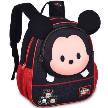 Imagem de Mochila Escolar de Costas Infantil Mickey Disney TSUM TSUM