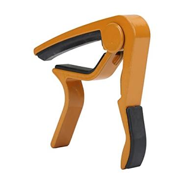 Imagem de RiToEasysports Guitarra 5 Peças Celuloide Escolha Acessórios de Guitarra de Liga de Zinco para Banjo Bandolim ou Ukulele (Ouro)