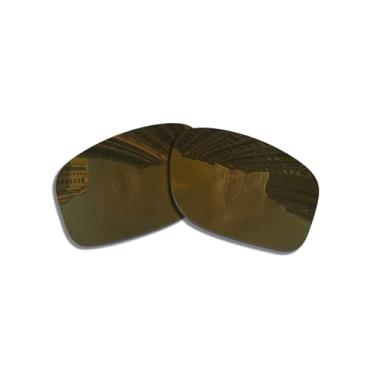 Imagem de Wetnenss Lentes de substituição polarizadas para óculos de sol Oakley Valve New 2014 OO9236/polarizadas de 1,5 mm/fáceis de instalar (ouro K)