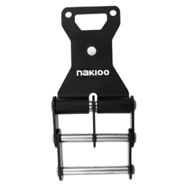 Imagem de KiBcsLic Fivela de liberação rápida para cinto de ferramentas, ideal para pochetes. Fecho seguro, profissional, robusta, com pivô em aço inoxidável e versátil, Preto