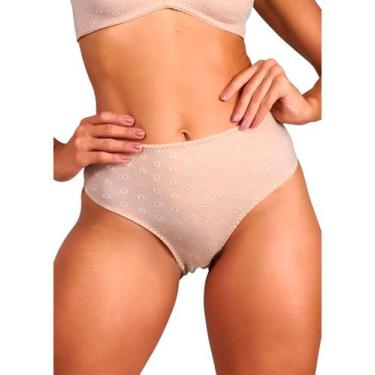 Imagem de Calcinha Alta Duloren 129733 Cuore Reforço Frontal Microfibra T. M/EG,