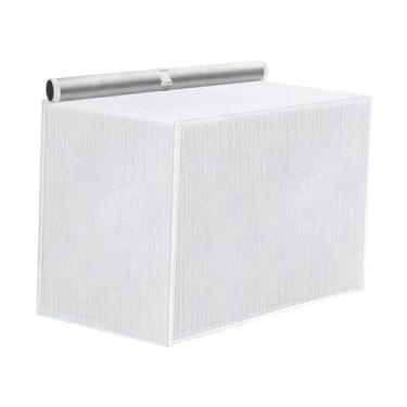 Imagem de Kuntesetty Capa para ar condicionado externo para unidades externas, cobertura à prova d'água, sombra, tecido universal, para casa, apartamento, verão, Branco