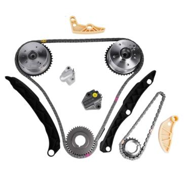 Imagem de Kit de corrente de distribuição 24321-2G111 com engrenagem VVT - Apto para Santa Fe Sport Sonata Tucson 2011-2019, para Optima Sorento Sportage 2.0L 2.4L Substituir OE 23121-2G551