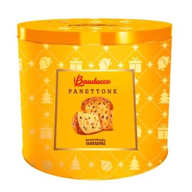 Imagem de Panettone Bauducco lata frutas 750g 1 unidade, 750g