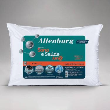 Imagem de Travesseiro Infantil Altenburg Sono E Saúde Junior 45cm x 65cm Branco