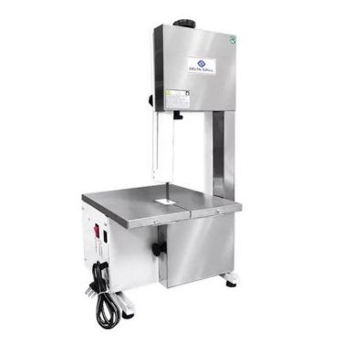 Imagem de Serra Fita Elétrica Açougue Delta Grill 1,46m Inox 1/3cv