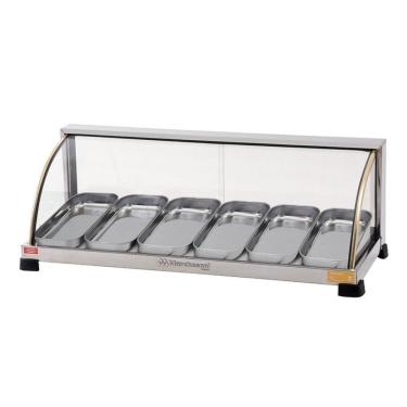 Imagem de Estufa Ouro Vidro Curvo 6 Bandejas Marchesoni - 2062 - 220V