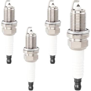 Imagem de Pacote de 4 velas de ignição Iridium Platinum, compatíveis com Honda CR-V 2002-2009, 2002-2005 Civic, 2003-2007 Accord, 2003-2011 Element & 2004-2008 Acura TSX, 2006-2011 CSX, 2004-2008 02-2020 06 RSX